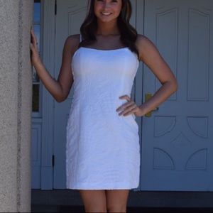 Lily Pulitzer Shelli Stretch Pineapple Shift Dress